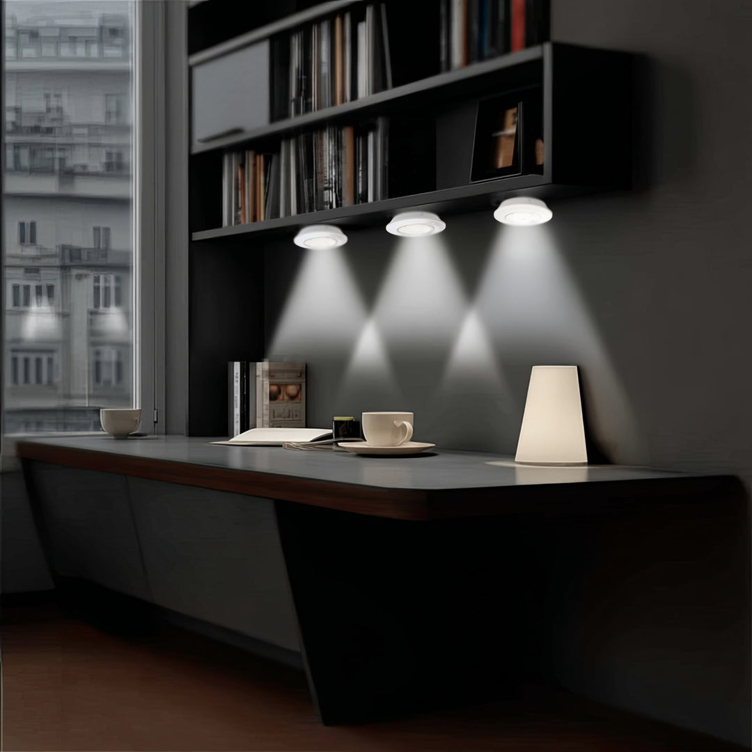 Maclean 6 LED svietidiel, sada s diaľkovým ovládaním, na batérie, 3xAA, MCE165