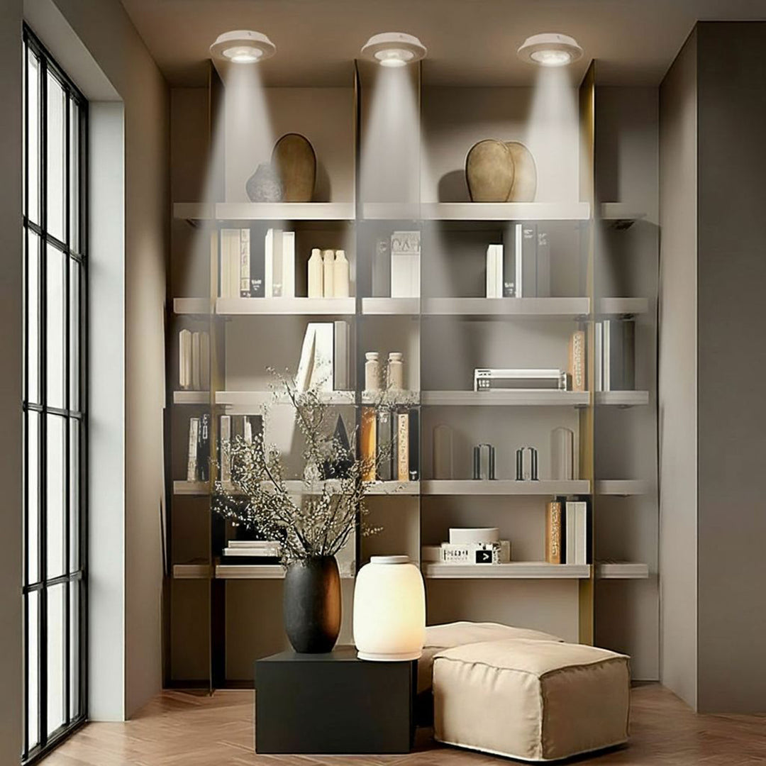 Maclean 6 LED svietidiel, sada s diaľkovým ovládaním, na batérie, 3xAA, MCE165