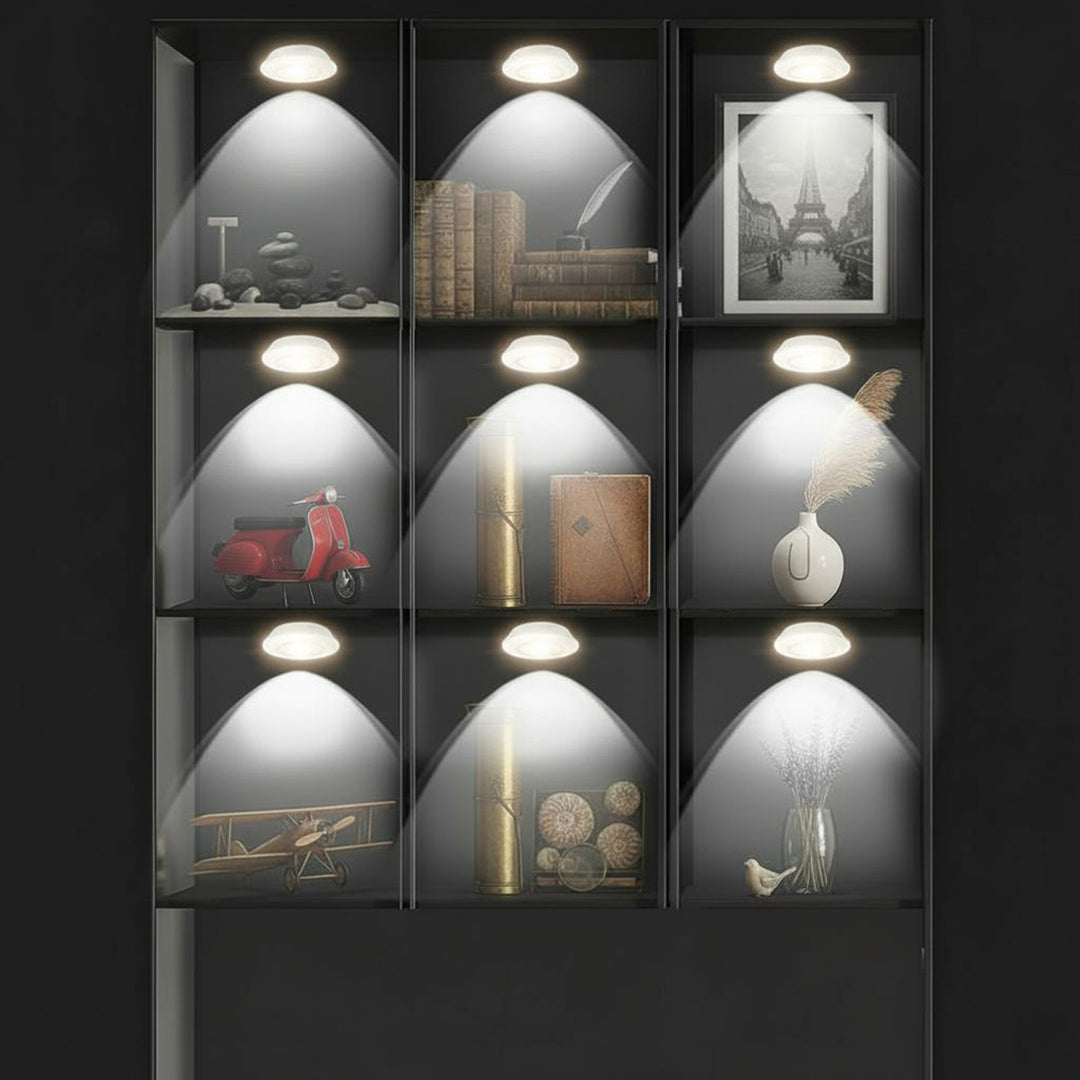 Maclean 6 LED svietidiel, sada s diaľkovým ovládaním, na batérie, 3xAA, MCE165