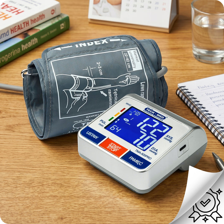 Elektronický tlakomer TMA-500PRO Tech-Med + napájací adaptér