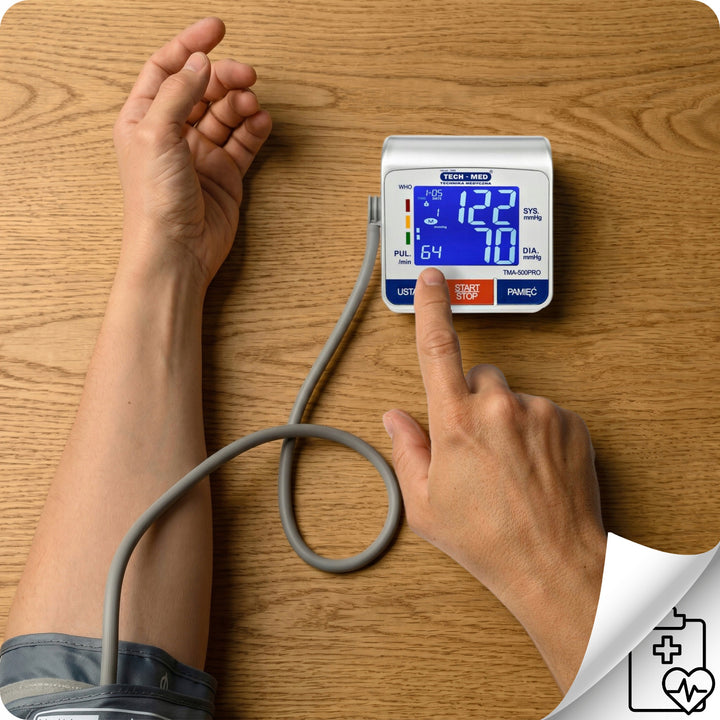 Elektronický tlakomer TMA-500PRO Tech-Med + napájací adaptér