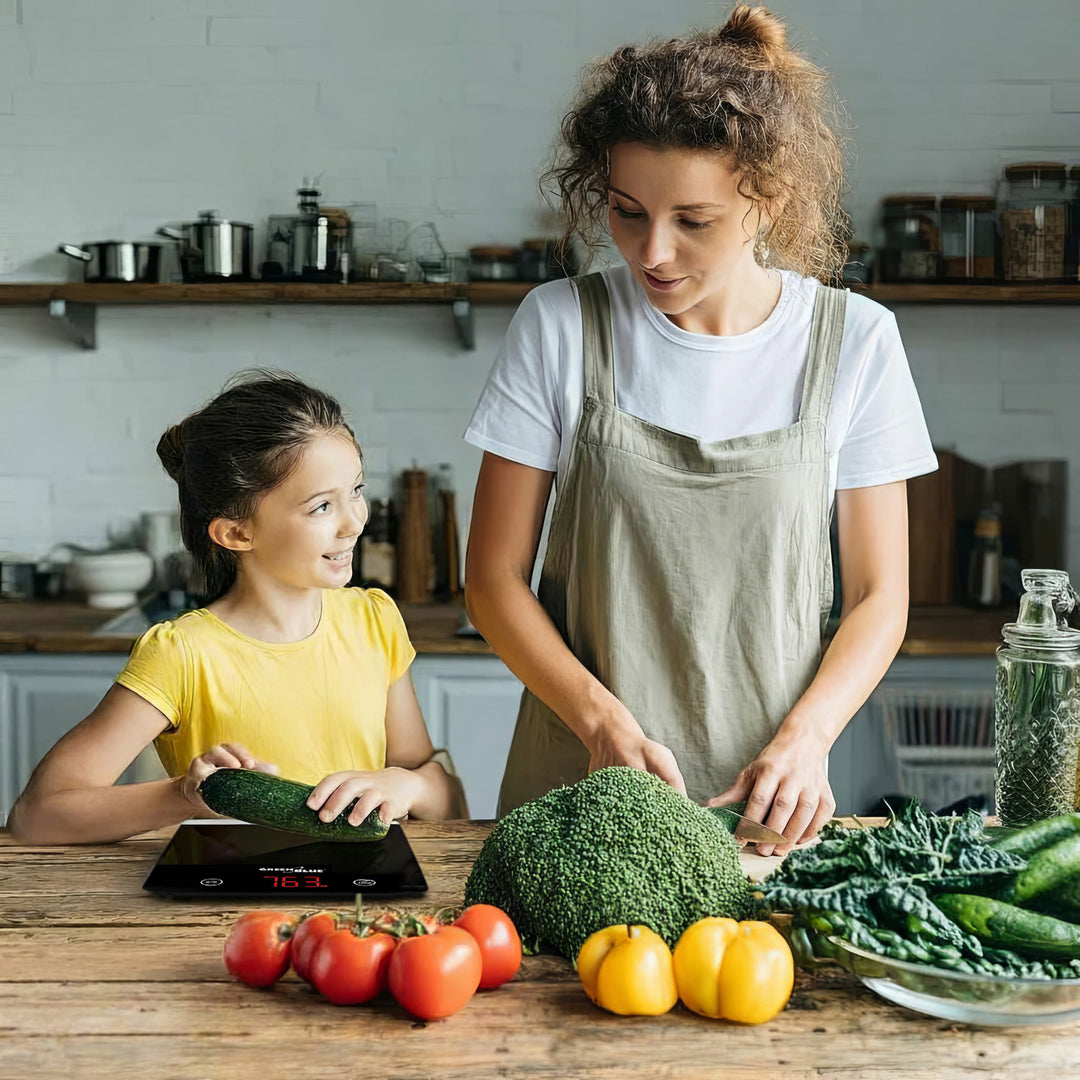 Digitálna kuchynská kuchyňa GB171 váhy v čiernej farbe