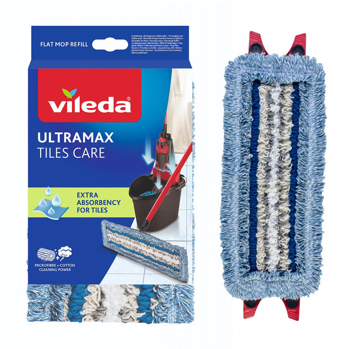 Náhradná hlavica na mop Vileda na čistenie dlaždíc a PVC, Ultramax Tiles Care