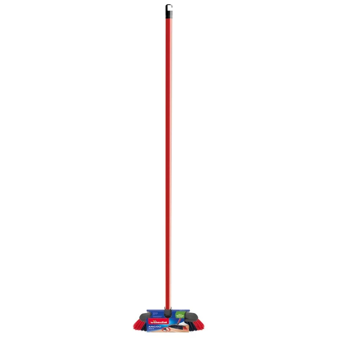 Vileda XXL Zmeták VILEDA 2v1 XXL dva typy štetín sada s tyči 2 v 1