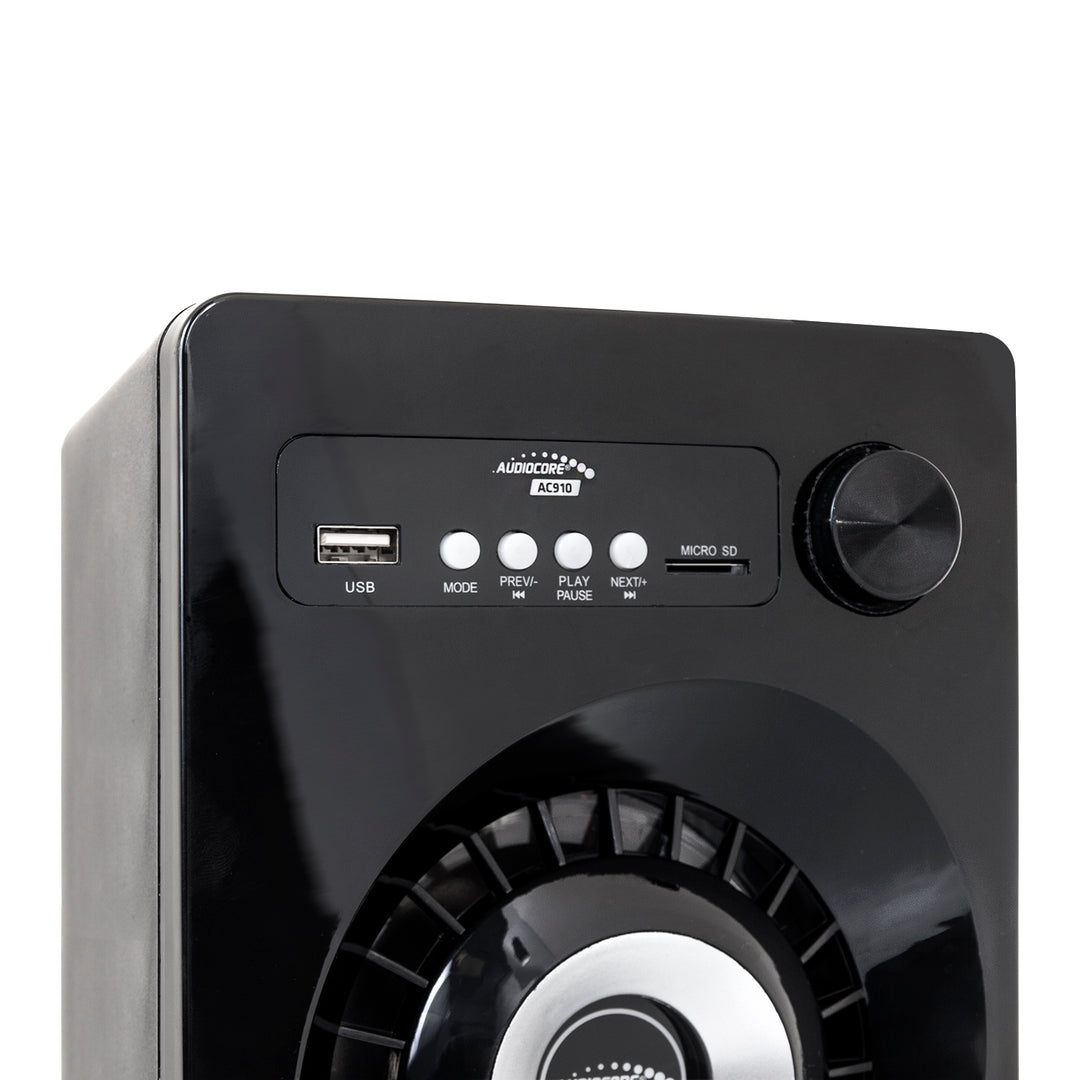 Audiocore AC910 Bluetooth 2.1 reproduktor FM rádio, vstup pre TF kartu, AUX, USB napájanie