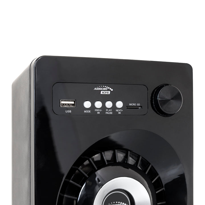 Audiocore AC910 Bluetooth 2.1 reproduktor FM rádio, vstup pre TF kartu, AUX, USB napájanie