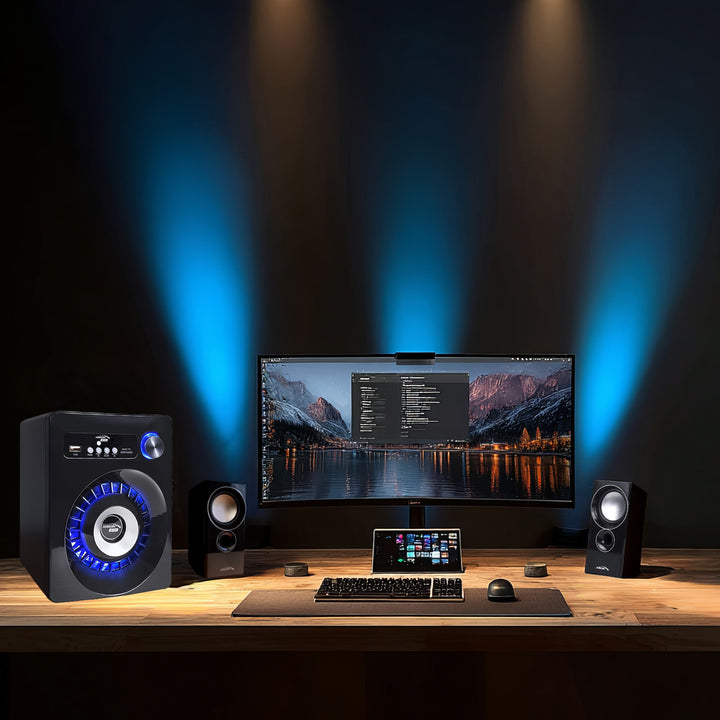 Audiocore AC910 Bluetooth 2.1 reproduktor FM rádio, vstup pre TF kartu, AUX, USB napájanie