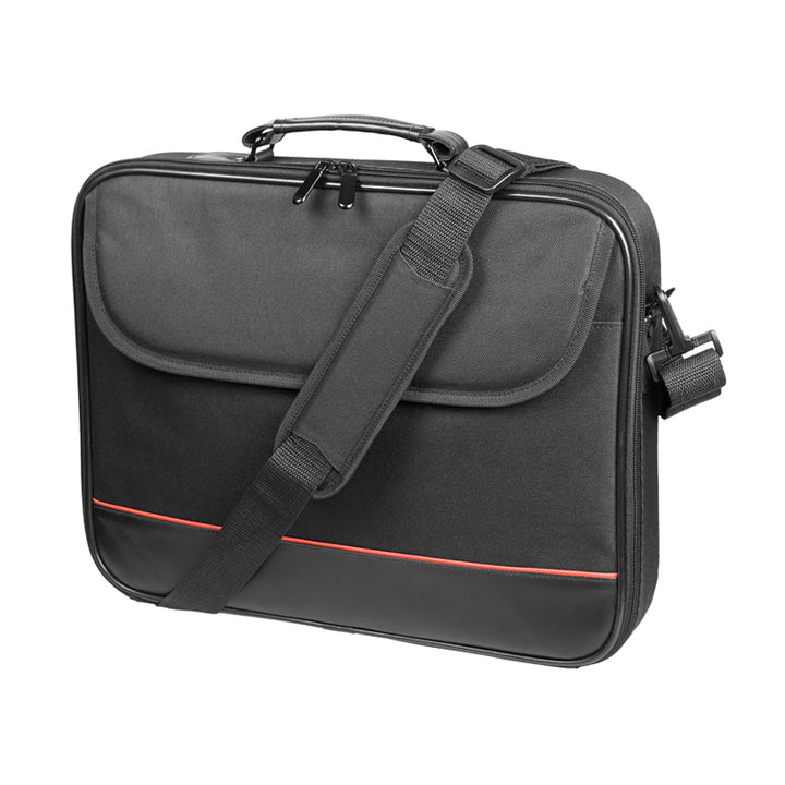 17'' taška na notebook Tracer, vonkajšie vrecko na suchý zips, obojsmerný zips, rovná