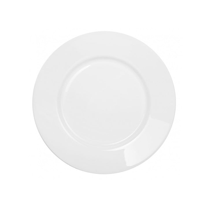 Každý deň biely sklenený plytký tanier 24 cm LUMINARC