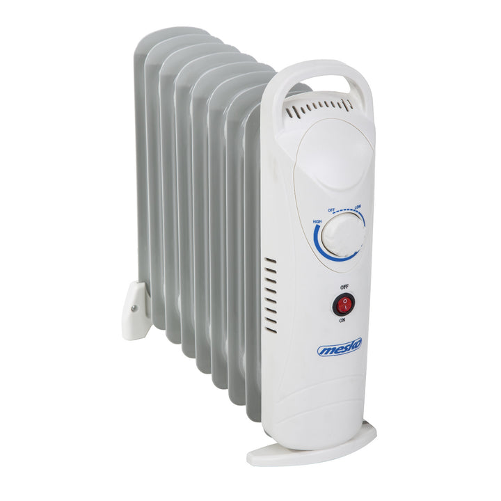 Ohrievač oleja Mesko, 9 rebier, 1000 W, regulácia teploty, sivý, MS 7805