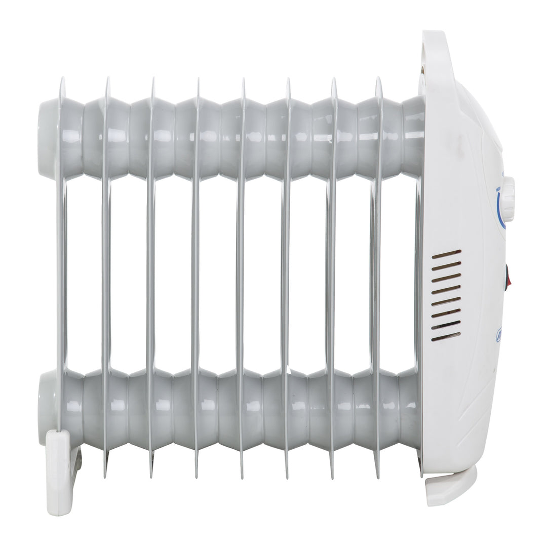Ohrievač oleja Mesko, 9 rebier, 1000 W, regulácia teploty, sivý, MS 7805