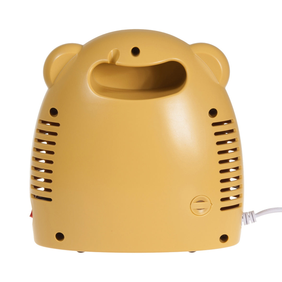 Detský inhalátor Promedix PR-811 medvedík, súprava nebulizátora, masky, filtre Verzia pre Veľkú Britániu