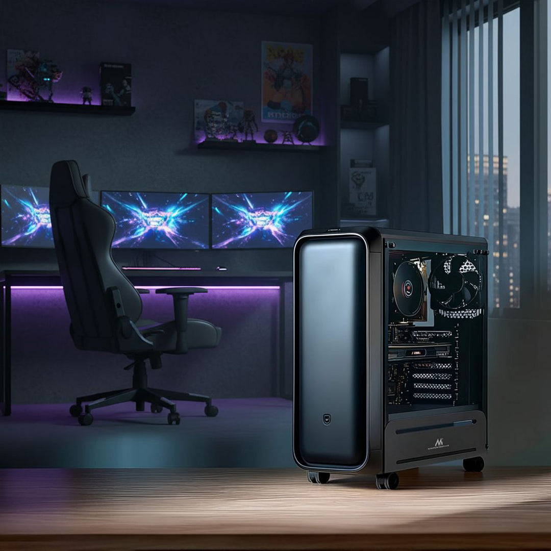 Držiak počítača CPU na kolieskach MC-851 10 kg max.