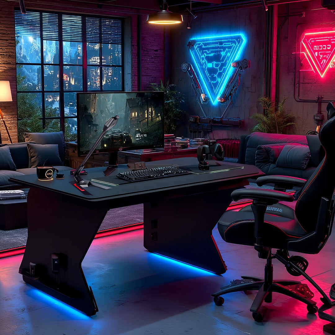 USB mikrofón pre hráčov LED streamovanie 1,5 m citlivosť 21 dB + 3 dB NanoRS RS710