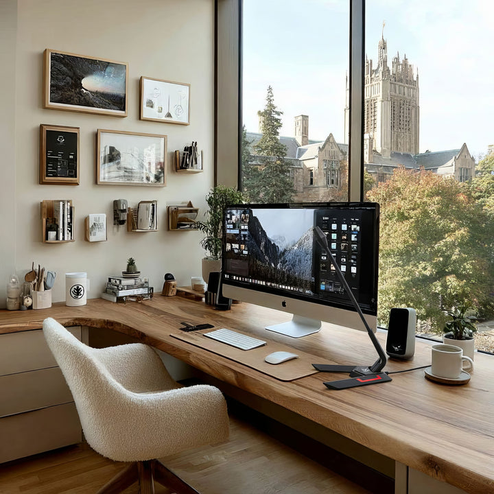 USB mikrofón pre hráčov LED streamovanie 1,5 m citlivosť 21 dB + 3 dB NanoRS RS710