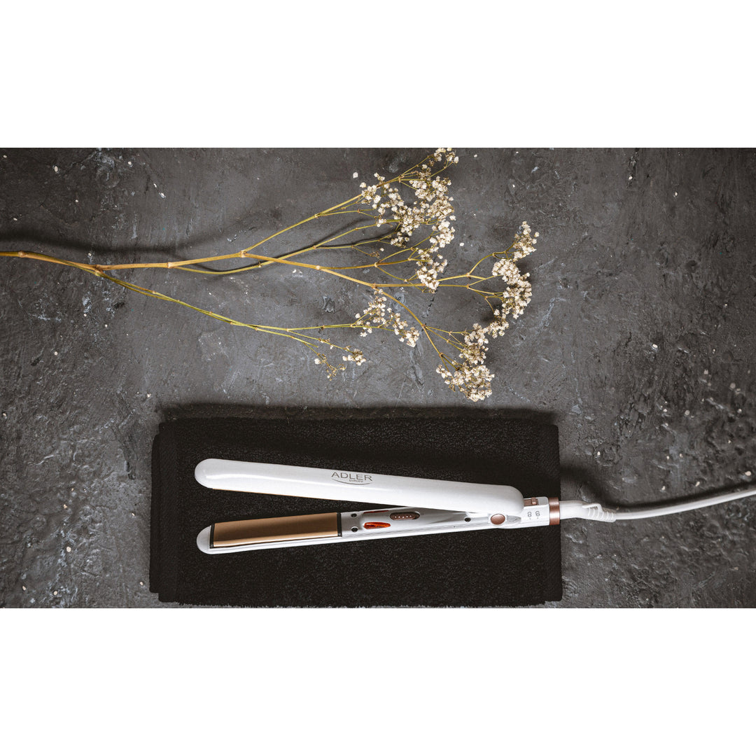 Žehlička na vlasy s keramickými platňami Adler AD 2317