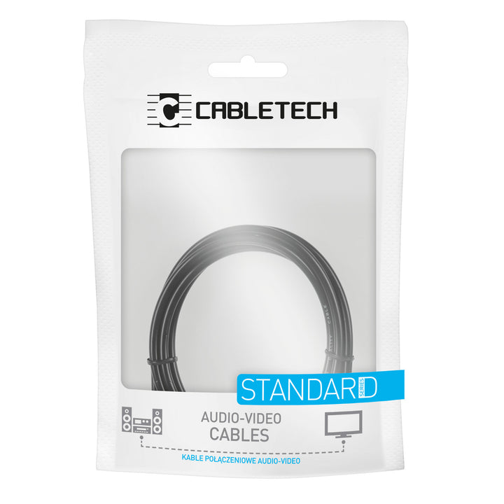 Audio-video kábel 2RCA-2RCA 1,8 m Cabletech štandard