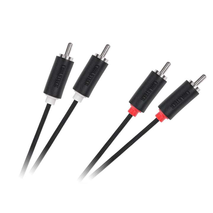 Audio-video kábel 2RCA-2RCA 1,8 m Cabletech štandard