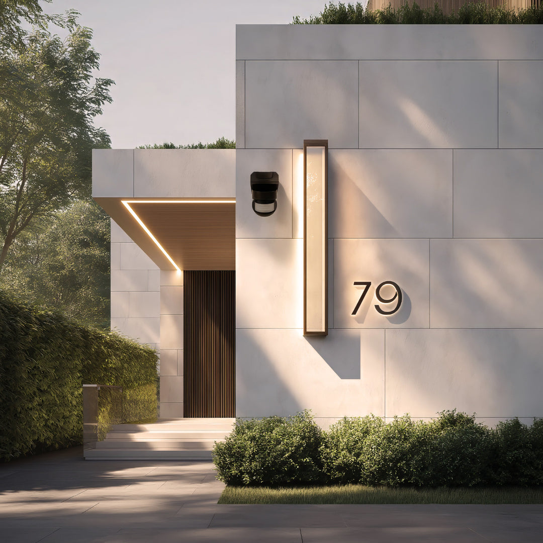 Nástenný súmrakový senzor pohybu 180° + 360° 2000W Maclean Energy MCE295 čierny