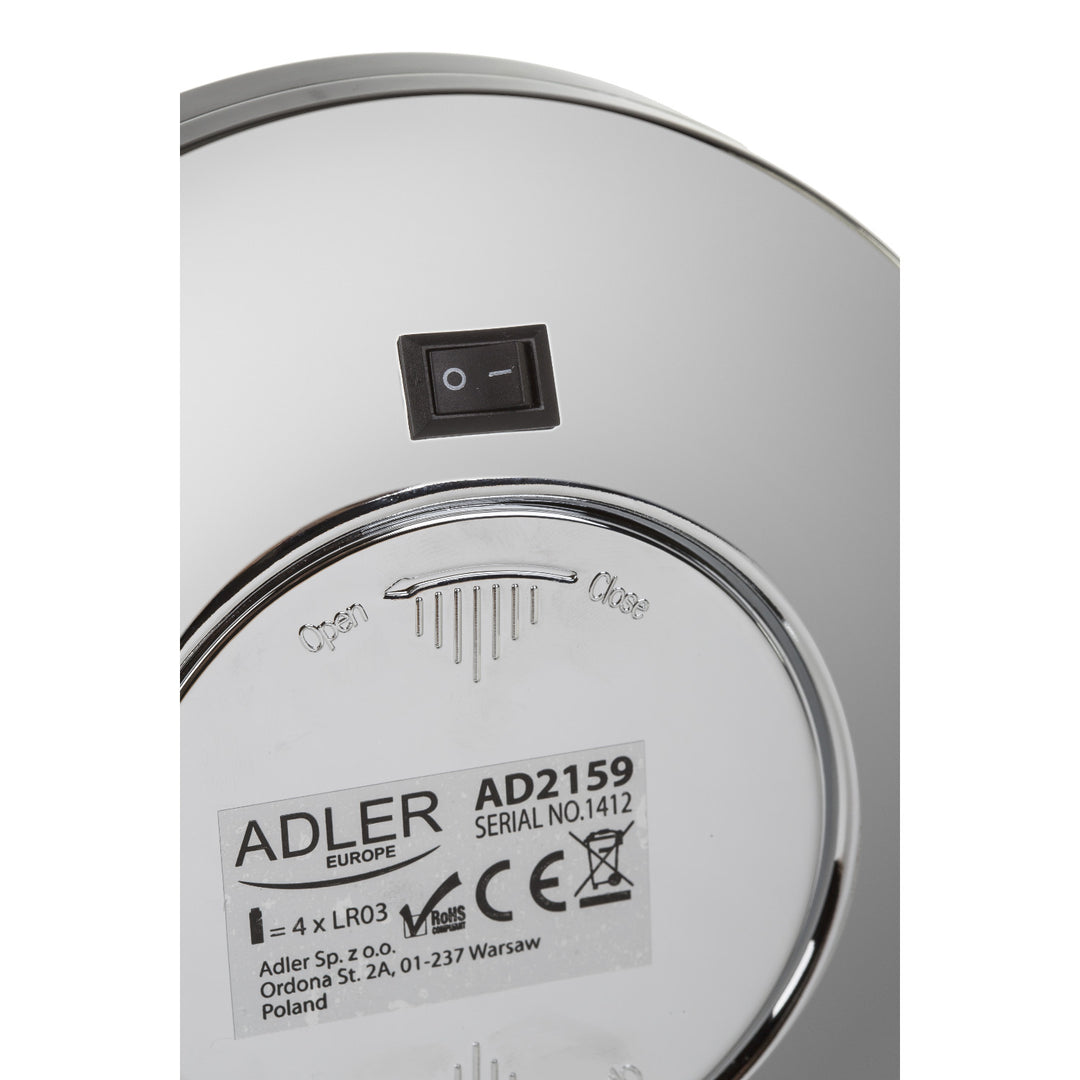 Kozmetické zrkadlo s LED svetlom Adler AD 2159