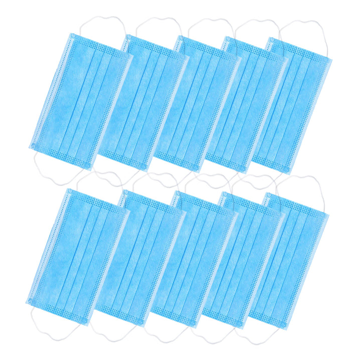 CE EN 14683:2019 lekárske masky - sada - modrá 10 kusov Promedix PR-280 BFE>98%