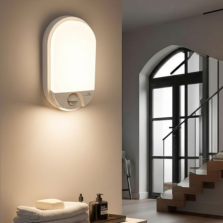 LED 15W infračervená lampa s detektorom pohybu IP54