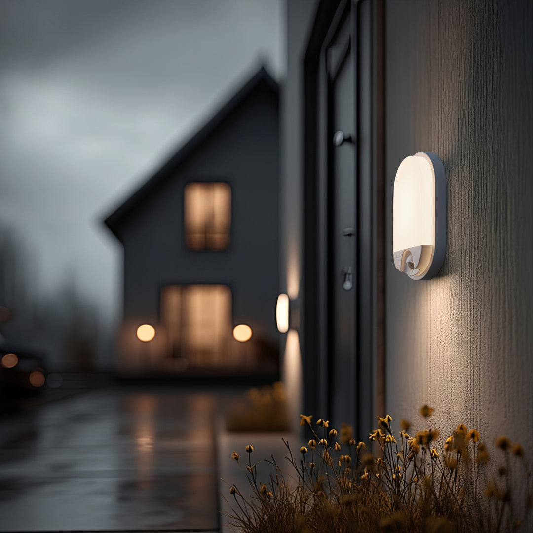 LED 15W infračervená lampa s detektorom pohybu IP54