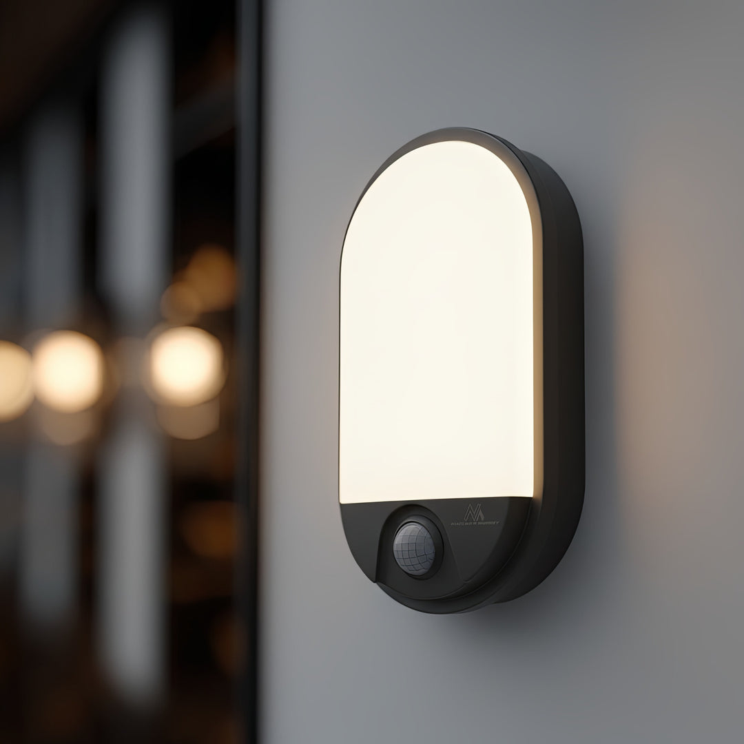 LED 15W infračervená lampa s detektorom pohybu IP54