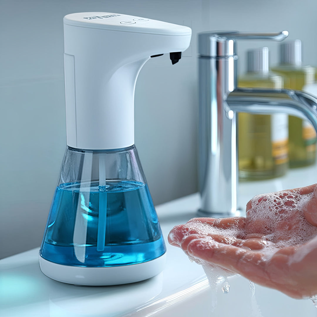 Automatický dávkovač na tekuté mydlá, dezinfekčné prostriedky a gély Promedix PR-530 480 ml na 4 batérie AA