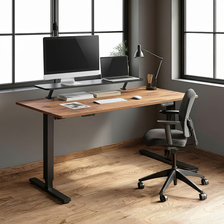 Ergo kancelárska polica na monitor, skrutkovacia, 13"~32", max. 20 kg, ER-409