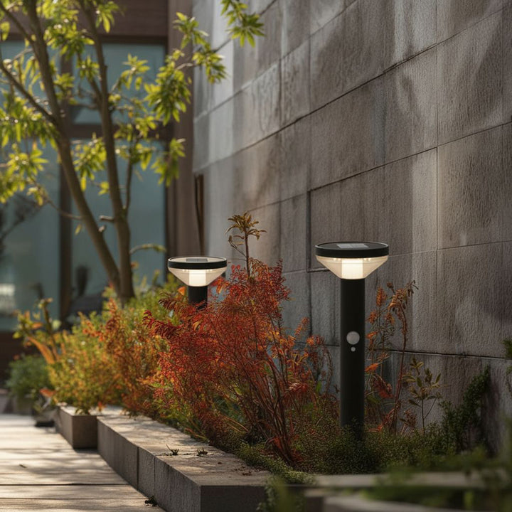 Solární LED zapichovací lampa s pohybovým senzorem MCE465 B