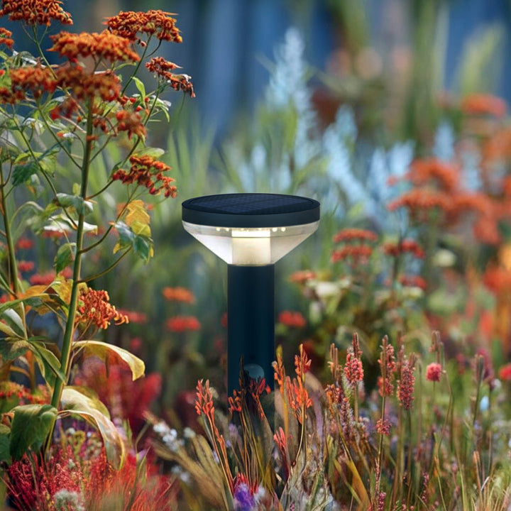 Solární LED zapichovací lampa s pohybovým senzorem MCE465 B