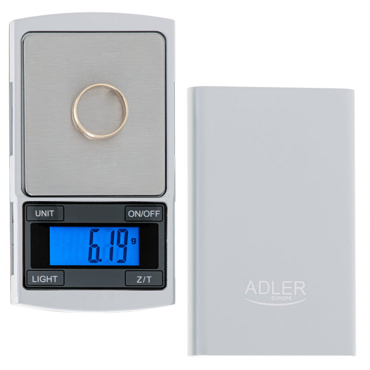 Presná váha Adler, LCD displej, do 100 g, AD 3168