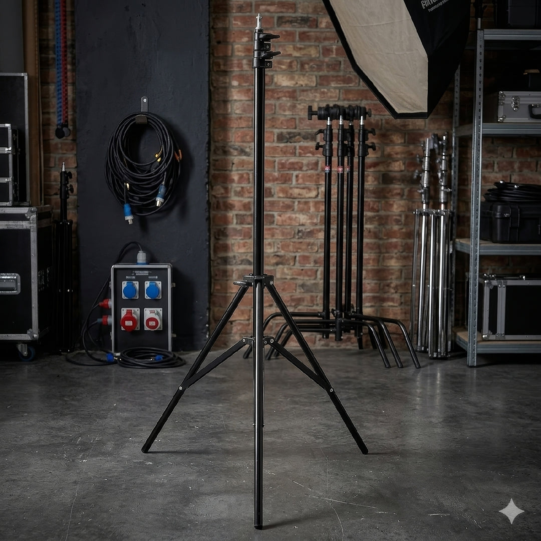 Statív pre LED kruhové svetlo 12" Maclean MC-163, max. výška 190 cm, max. zaťaženie 3 kg
