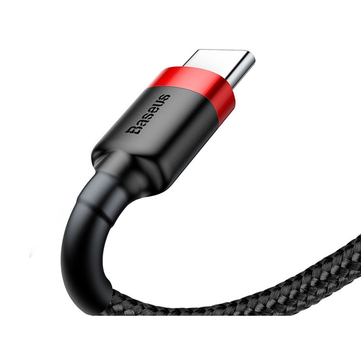 Kábel Baseus, USB typ C, dĺžka 50 cm, 3A, čierny, BASKBK46595