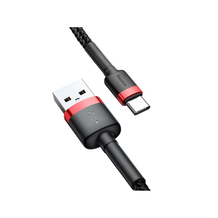 Kábel Baseus, USB typ C, dĺžka 50 cm, 3A, čierny, BASKBK46595