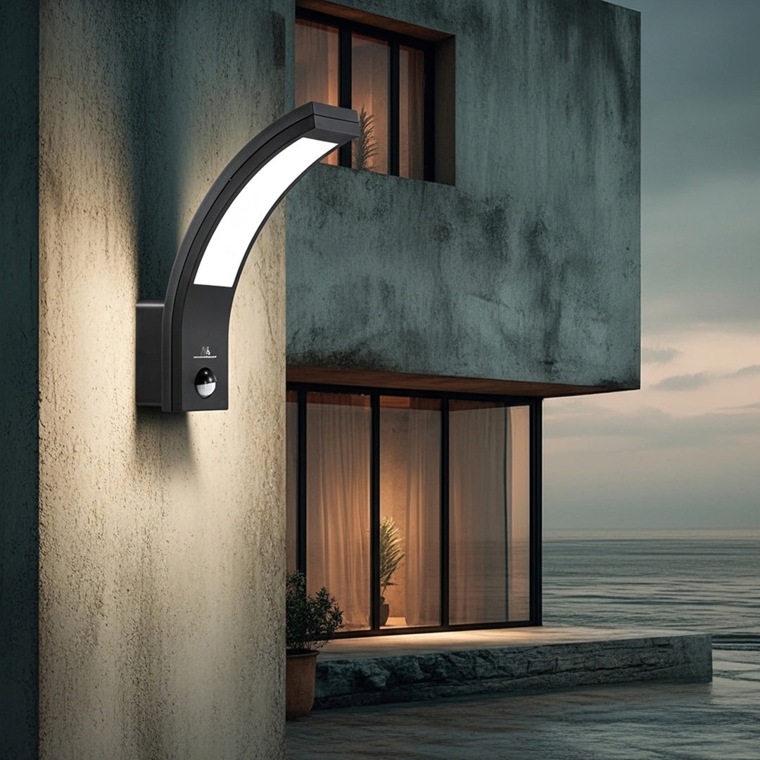 LED SVIETIDLO SO SÚMRAKOVÝM SENZOROM POHYBU 10W IP54