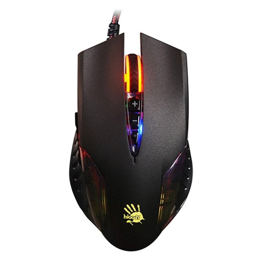 Počítačová myš A4 TECH, drôtová, USB, optický senzor, BLOODY Q50