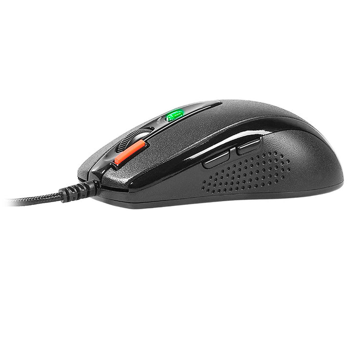 Súprava myš A4Tech + podložka pod myš, 7 tlačidiel, optický senzor, USB, X-Game X-7120