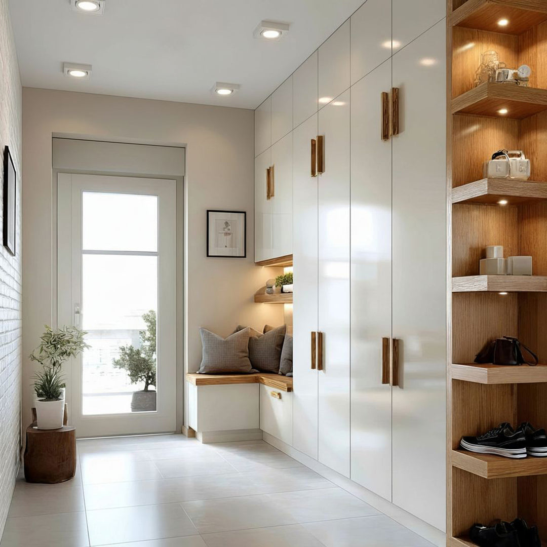 Zápustný rám GU10 Zápustné bodové svetlo Zápustné svetlo Stropné svetlo max. 35W IP20 (1x kus Uhlové - bez žiarovky, Biela)