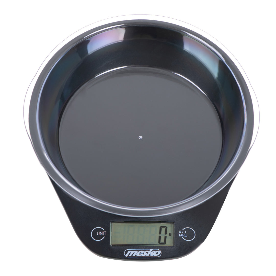 Kuchynská váha Mesko MS 3164 s miskou s maximálnou nosnosťou 5 kg