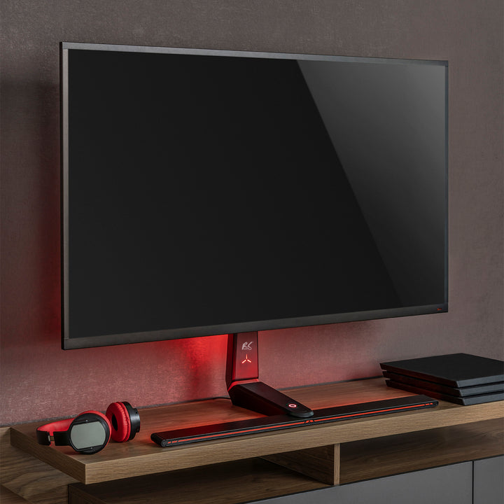 Držiak na herný monitor NanoRS, výškovo nastaviteľný, RGB LED, 32-55", max. VESA 400x400, max. 40 kg, RS167