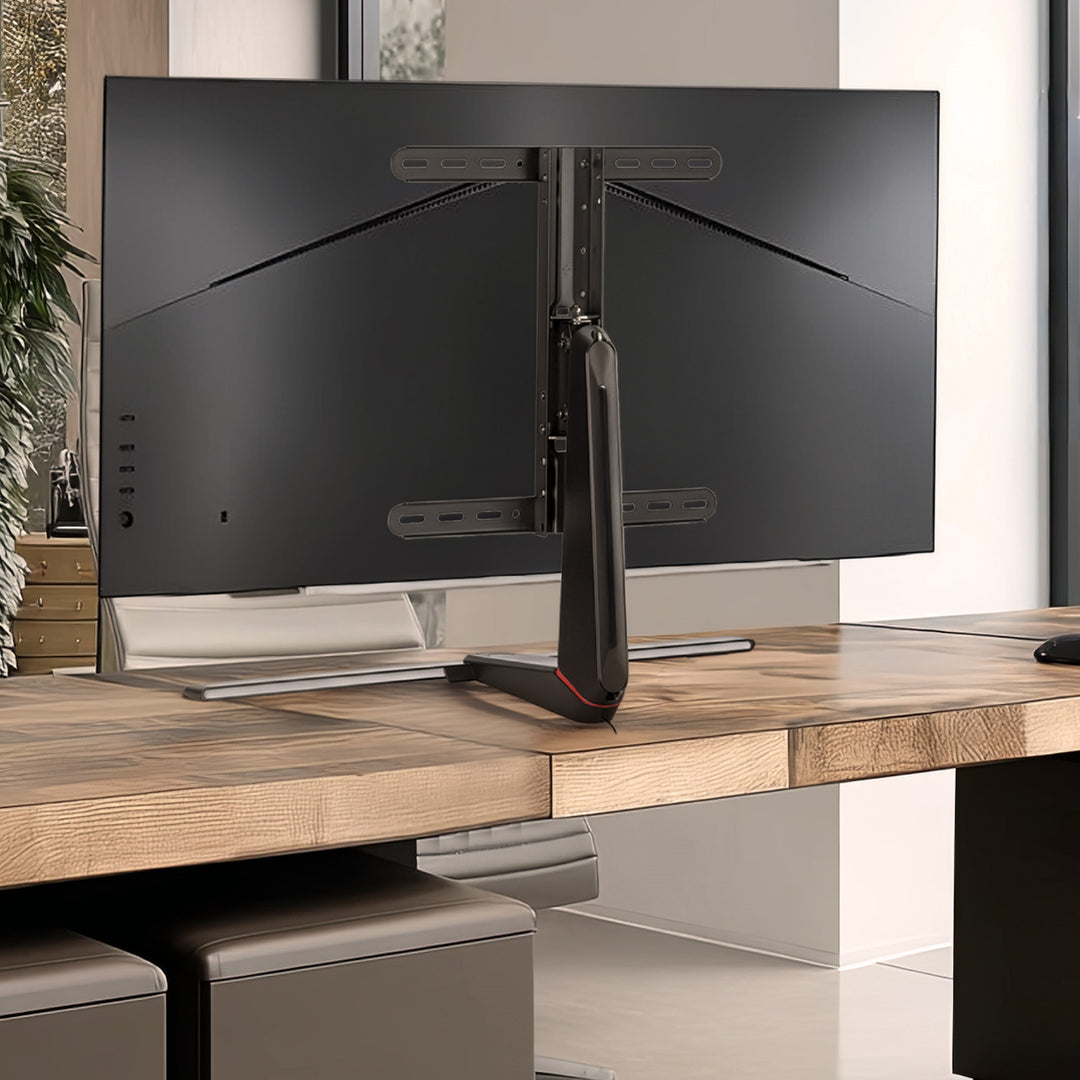 Držiak na herný monitor NanoRS, výškovo nastaviteľný, RGB LED, 32-55", max. VESA 400x400, max. 40 kg, RS167