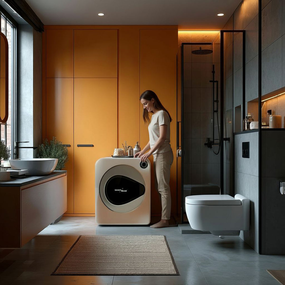 Green Blue GB405 Elektrická sušička 830W / 3kg / voľne stojaca alebo na stenu