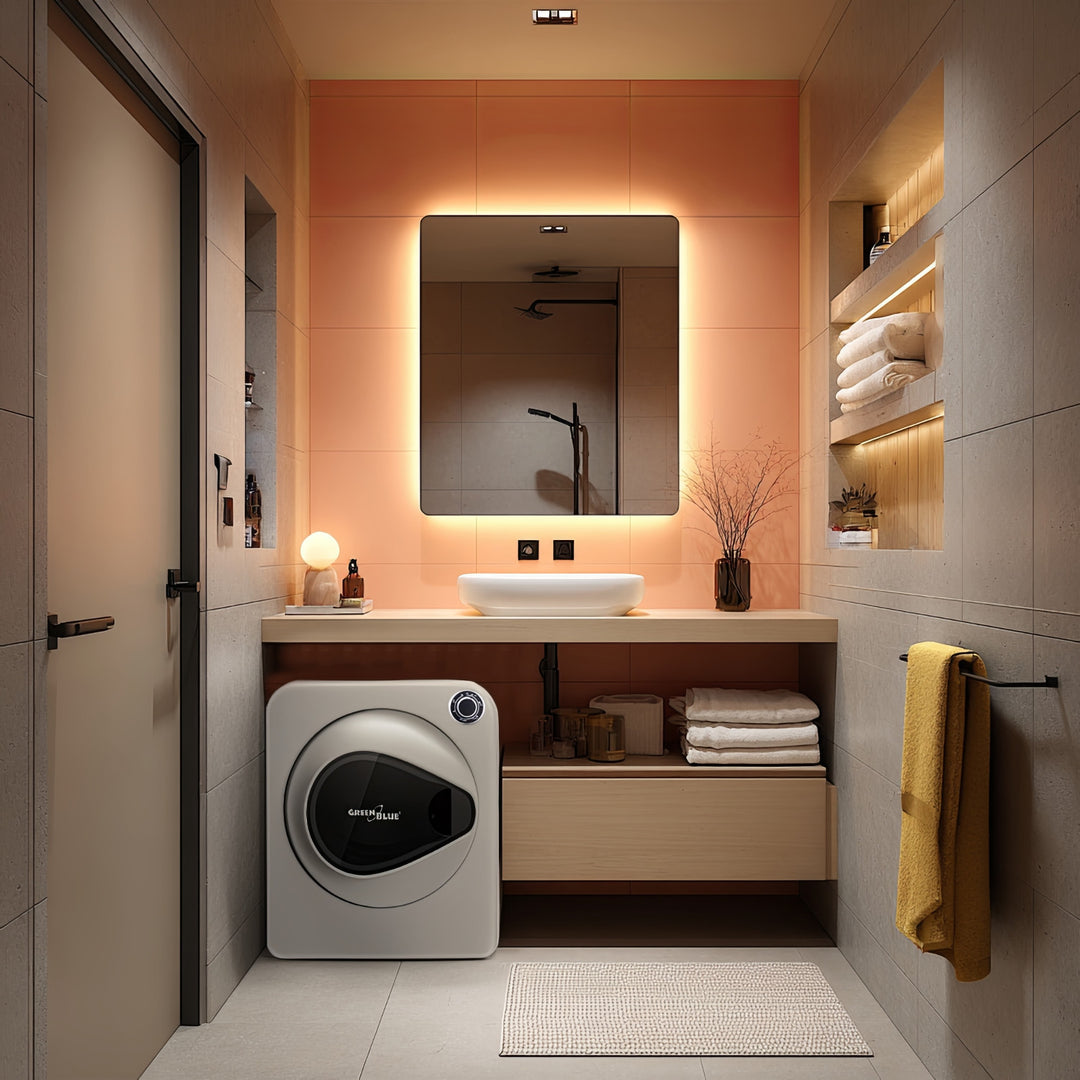 Green Blue GB405 Elektrická sušička 830W / 3kg / voľne stojaca alebo na stenu