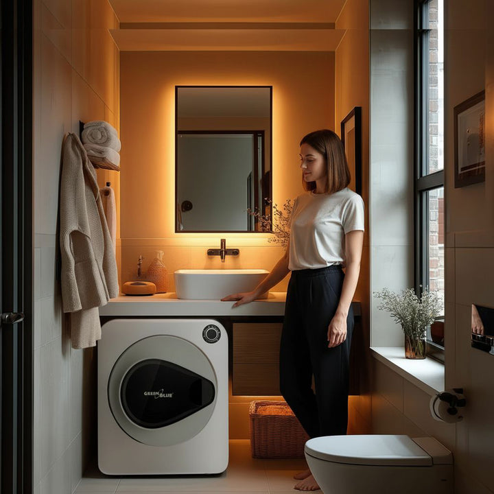 Green Blue GB405 Elektrická sušička 830W / 3kg / voľne stojaca alebo na stenu