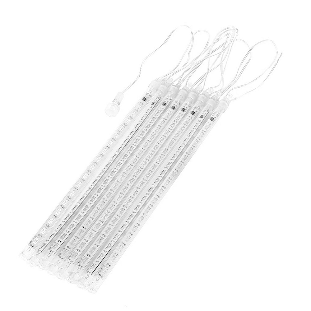 Maclean MCE411 Solárne LED svetlá 2,4 m, 144 LED diód, LED režim, 800mAh Li batéria, padajúce rampúchy