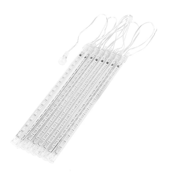 Maclean MCE411 Solárne LED svetlá 2,4 m, 144 LED diód, LED režim, 800mAh Li batéria, padajúce rampúchy