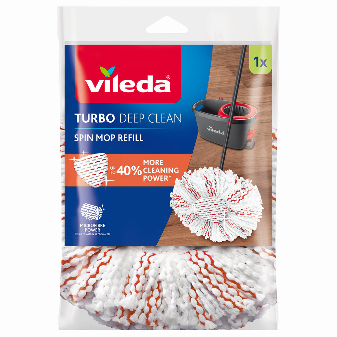 Náhradná vložka do rotačného mopu Vileda Turbo Deep Clean z mikrovlákna