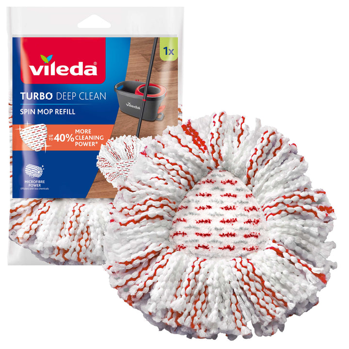 Náhradná vložka do rotačného mopu Vileda Turbo Deep Clean z mikrovlákna
